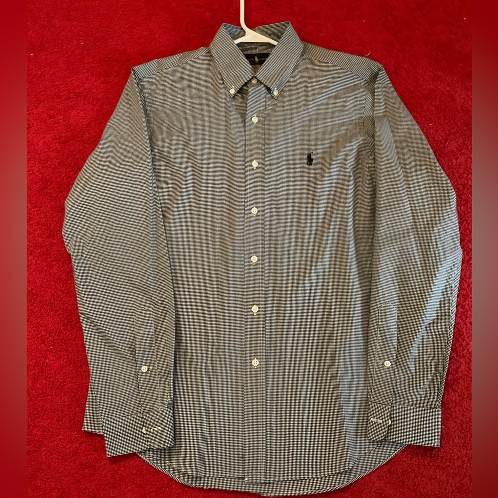 Polo Ralph Lauren Black and White check Button down